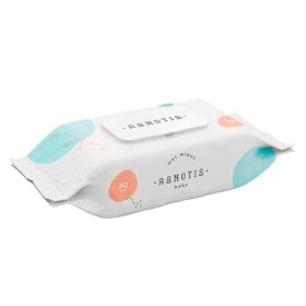 Agnotis Baby Wet Wipes Μωρομάντηλα, 70τμχ