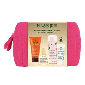 Nuxe My Travel Essentials με Reve de Miel Ultra Rich Cleansing Gel Καθαριστικό για Πρόσωπο & Σώμα, 30ml, Huile Prodigieuse Ξηρό Έλαιο για Πρόσωπο, Σώμα & Μαλλιά 10ml, Very Rose Νερό Micellar, 50ml & Creme Fraiche Κρέμα Προσώπου  3σε1 15ml, 1σετ + Νεσε