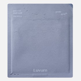 Luvum Pore Reset Mud Mask Μάσκα Απολέπισης Προσώπου, 1τμχ