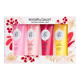 Roger & Gallet Promo X-mas Set Shower Gel Rose, Fleur De Figuier, Gingembre Rouse & Bois D Orange, 200ml