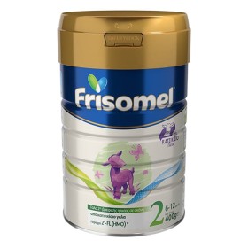 Frisomel 2 Goat Κατσικίσιο Γάλα σε Σκόνη 2ης Βρεφικής Ηλικίας από τον 6ο Μέχρι τον 12ο Μήνα, 400gr