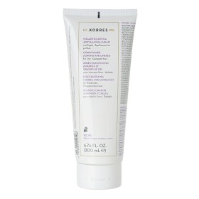 Korres Conditioner Mαλακτική Κρέμα για Ξηρά Αφυδατωμένα Μαλλιά Αμύγδαλο & Λινάρι, 200ml