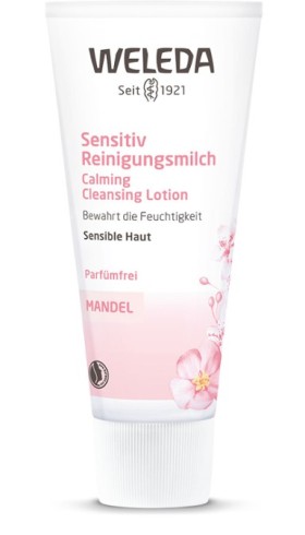 Weleda Almond Soothing Cleansing Lotion Γαλάκτωμα Καθαρισμού Προσώπου με Αμύγδαλο, 75ml