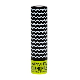 Apivita Lip Care Chamomile SPF15 Ενυδατικό & Καταπραϋντικό Στικ Χειλιών με Χαμομήλι, 4.4gr (5201279088309)
