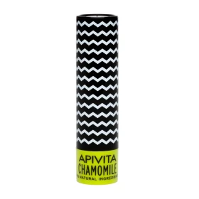 Apivita Lip Care Chamomile SPF15 Ενυδατικό & Καταπραϋντικό Στικ Χειλιών με Χαμομήλι, 4.4gr (5201279088309)