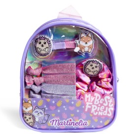Martinelia My Best Friends Hair Beauty Backpack Τσαντάκι με Σετ Μαλλιών Για Κορίτσια 16x 7x4 cm, 1σετ