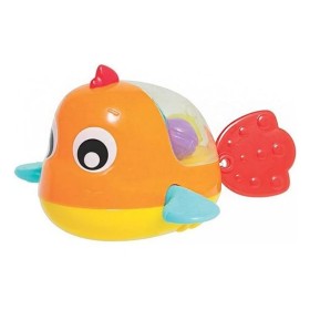 PlayGro Paddling Bath Fish Κουρδιστό Ψαράκι για το Νερό Κίτρινο, 1τεμ