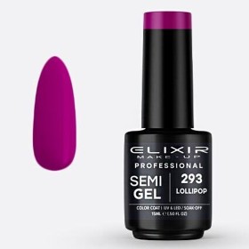 Elixir Professional Semi Gel 293 Rubber Base Lollipop για Ημιμόνιμο Βερνίκι Νυχιών, 15ml