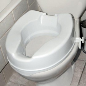 Alfa Care Ανυψωτικό Τουαλέτας Με Πλαϊνούς Σφιγκτήρες 15 cm AC-532Β, 1τμχ