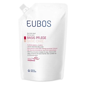 Eubos Normal Skin Basic Care Liquid Washing Emulsion Ανταλλακτικό Red, 400ml 