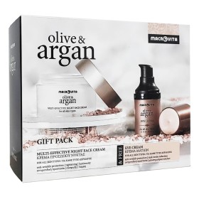 Macrovita Multi-Effective Κρέμα Προσώπου Νύχτας 50ml & ΔΩΡΟ Κρέμα Ματιών Mini Olive & Argan, 15ml