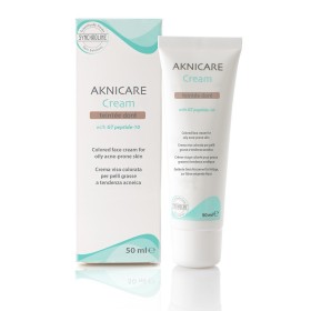 Synchroline Aknicare Cream Teintee Dore Κρέμα Προσώπου για Ακμή Σκουρόχρωμη Επιδερμίδα, 50ml