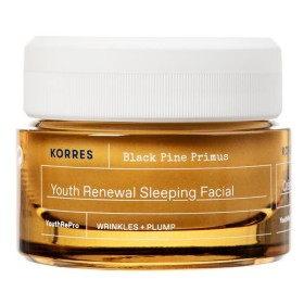 Korres Black Pine Primus Λείανση Ρυτίδων & Ελαστικότητα Κρέμα Νεότητας Νύχτας, 40ml