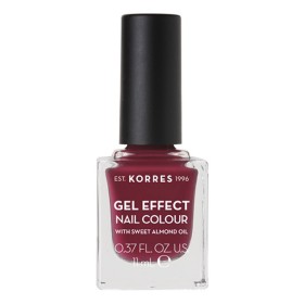 Korres Gel Effect Nail Color Βερνίκι Νυχιών Berry Addict 74, 11ml