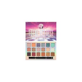 W7 Cosmetics Total Eclipse παλέτα με 18 σκιές (πολυχρωμία σε ματ & μεταλλικές αποχρώσεις) 18gr