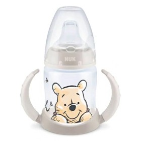 Nuk First Choice Plus Winnie the Pooh Εκπαιδευτικό Πλαστικό Μπιμπερό First Choice 6-18m, Γκρι Γκαρής, 150ml
