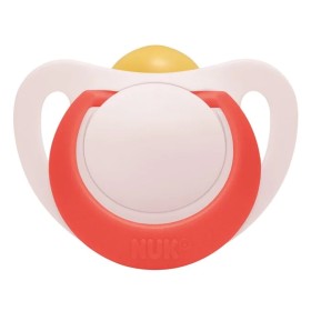 Nuk Star Ορθοδοντική Πιπίλα Latex 18-36m Κίτρινα Λουλούδια, 1τμχ