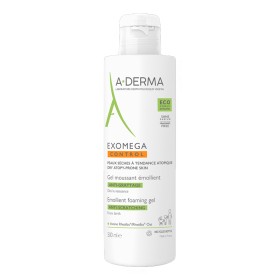 A-Derma  Exomega Control Gel Moussant Emollient Foaming Gel Μαλακτικό Αφρίζον Ζελ για το Ατοπικό & Ξηρό Δέρμα, 500ml