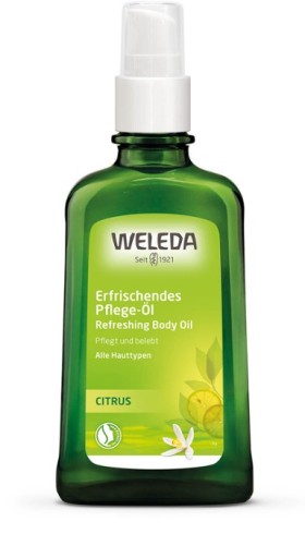 Weleda Citrus Refreshing Body Oil Τονωτικό Λάδι Σώματος, 100ml