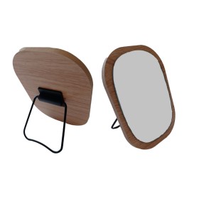 Ro-Ro Accessories Επιτραπέζιος Καθρέπτης Ξύλινος MR208, 1τμχ