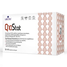 Libytec Q10Stat, Συμπλήρωμα για την Καλή Λειτουργία του Ήπατος & της Καρδιάς, 60caps