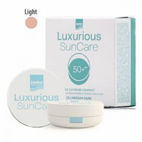 Intermed Luxurious Sun Care Silk Cover Αντηλιακή Πούδρα Προσώπου SPF50 Light, 12gr