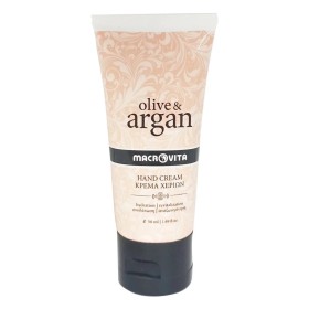 Macrovita Olive & Argan Hand Cream Ενυδατική & Αναζωογονητική Κρέμα Χεριών, 50ml