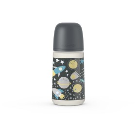 Suavinex Πλαστικό Μπιμπερό SX Pro Space Κατά των Κολικών με Θηλή Σιλικόνης 270ml για 3-6 μηνών Grey Space, 1τμχ