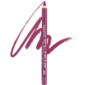 Elixir Make-Up Waterproof Lip Liner Αδιάβροχο Μολύβι Χειλιών, 032 Amaranth Pink