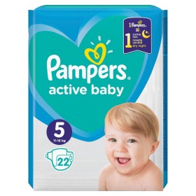 Pampers Active Baby Νο5 Πάνες Μωρού (11-16kg), 22τμχ