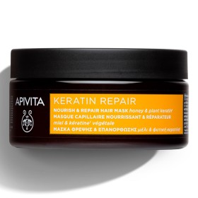 Apivita Keratin Repair Μάσκα Θρέψης και Επανόρθωσης για Ξηρά-Ταλαιπωρημένα Μαλλιά, 200ml