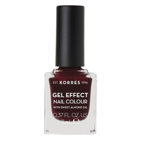 Korres Gel Effect Nail Color Βερνίκι Νυχιών Burgundy Red 57, 11ml 
