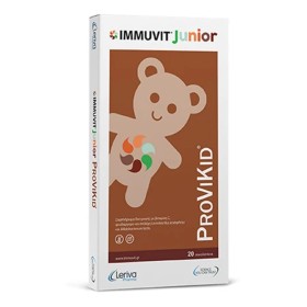 Leriva Pharma Immuvit Junior Provikid Συμπλήρωμα Διατροφής για Παιδιά, 20σοκολατάκια
