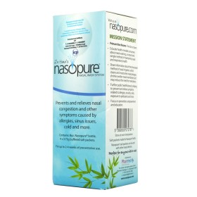 A.VOGEL Nasopure Introductory Kit (1 συσκευή ρινικής πλύσης & 4 φακ. ρυθμιστικού άλατος)