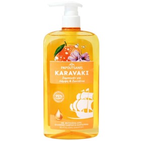 PAPOUTSANIS KARAVAKI ΣΑΜΠΟΥΑΝ 600ml - (ΛΑΜΨΗ & ΖΩΝΤΑΝΙΑ) (ΑΝΤΛΙΑ)