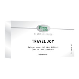 Power Health Power of Nature Platinum Range Travel Joy Συμπλήρωμα Διατροφής για τη Ναυτία του Ταξιδιού, 10 Caps