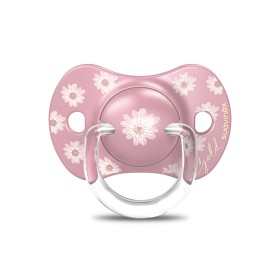 Suavinex Πιπίλα Σιλικόνης για 18+ μηνών Physio Gold PInk, 1τμχ