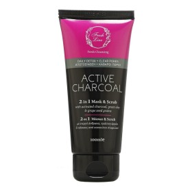 Fresh Line Active Charcoal 2 σε 1 Μάσκα & Απολέπιση Ενεργός Άνθρακας, 100ml