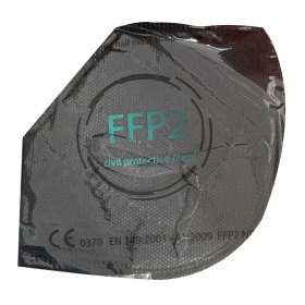 Μάσκα FFP2 Μαύρη, 1τμχ