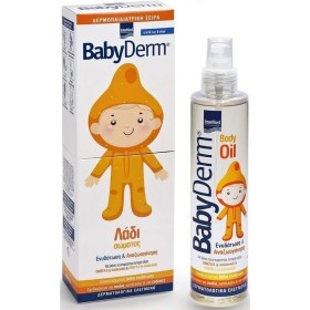 Intermed Babyderm Body Oil Λάδι Σώματος Βαθιάς Ενυδάτωσης, 200ml