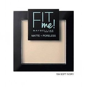 Maybelline Fit Me Matte & Poreless Pressed Powder Ματ Πούδρα Για Ματ Αποτέλεσμα, 8.2gr