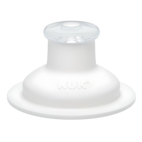 Nuk Ανταλλακτικό Στόμιο Σιλικόνης Push-Pull Λευκό Σιλικόνης 36m+, 1τμχ