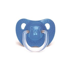 Suavinex Ανατομική Πιπίλα Σιλικόνης Bear Μπλε 18m+ 1τμχ ΜΑ303338