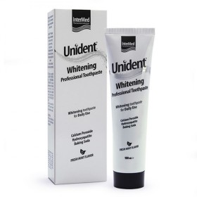Intermed Unident Whitening Professional Toothpaste Λευκαντική Οδοντόκρεμα, 100ml