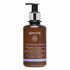 Apivita Cleansing Κρεμωδης Αφρός Καθαρισμού με Ελιά & Λεβάντα, 200ml