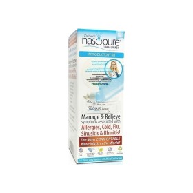 Nasopure Nasal Wash System Kit Συσκευή Ρινικής Πλύσης & 4 Φακελάκια Ρυθμιστικού Άλατος, 4 x 3,75gr
