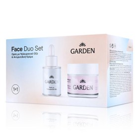 Garden Face Duo Σετ Περιποίησης No.4 Περιποίησης για Αντιγήρανση με Αντιρυτιδική Κρέμα με Υαλουρονικό Οξύ 50ml & Ορός με Υαλουρονικό Οξύ 30ml, 1σετ