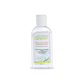 Simply Green Hand Cleanser Τζελ Καθαρισμού Χεριών με Ήπια Αντισηπτική Δράση, 80ml