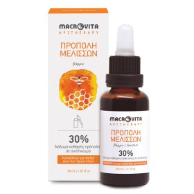 Macrovita Πρόπολη Μελισσών Βάμμα 30%, 30ml