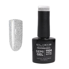 Elixir Make-up Semi Gel Ημιμόνιμο Επαγγελματικό Βερνίκι Νυχιών Νο1104 Master Glitter, 8ml